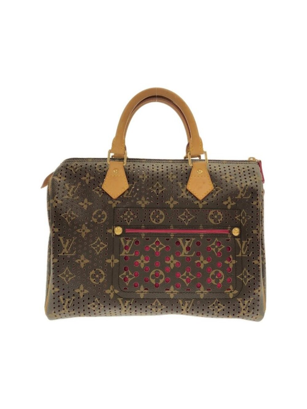 Louis Vuitton Monogram Perfo Speedy 30 cm Boston